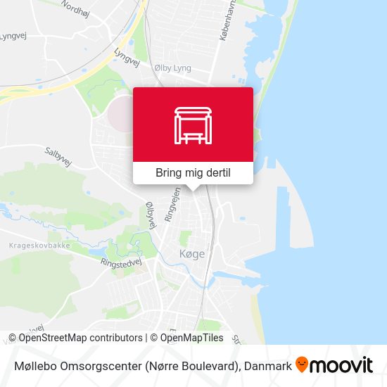 Møllebo Omsorgscenter (Nørre Boulevard) kort