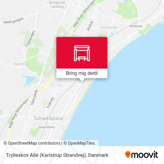 Trylleskov Allé (Karlstrup Strandvej) kort