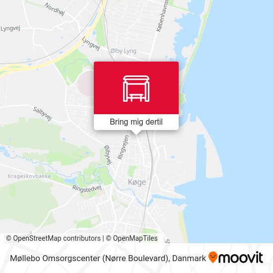 Møllebo Omsorgscenter (Nørre Boulevard) kort