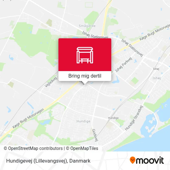 Hundigevej (Lillevangsvej) kort