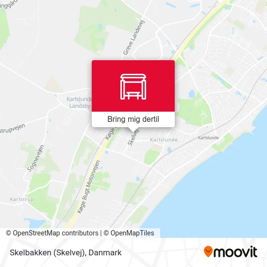 Skelbakken (Skelvej) kort