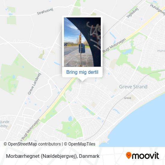 Morbærhegnet (Nældebjergvej) kort