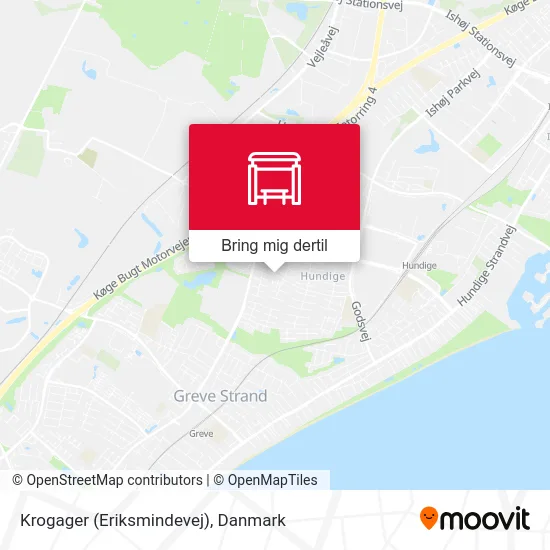 Krogager (Eriksmindevej) kort