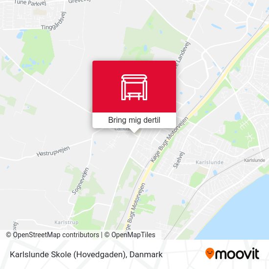 Karlslunde Skole (Hovedgaden) kort