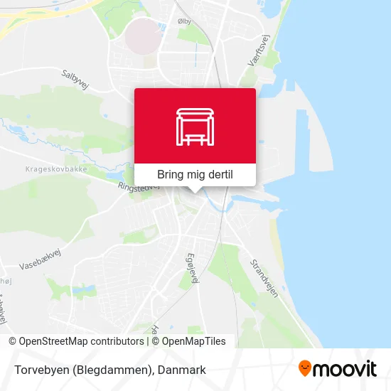 Torvebyen (Blegdammen) kort