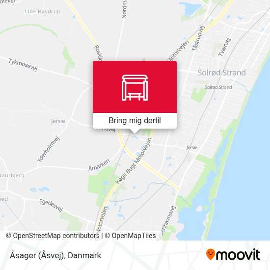 Åsager (Åsvej) kort