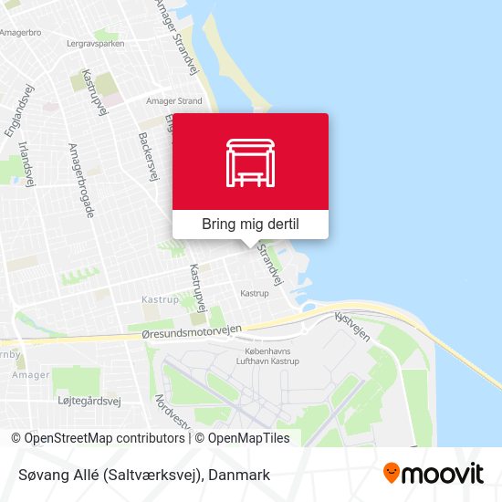 Søvang Allé (Saltværksvej) kort