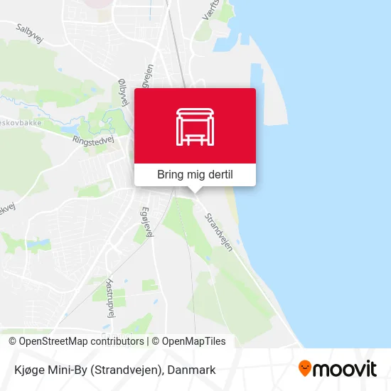 Kjøge Mini-By (Strandvejen) kort