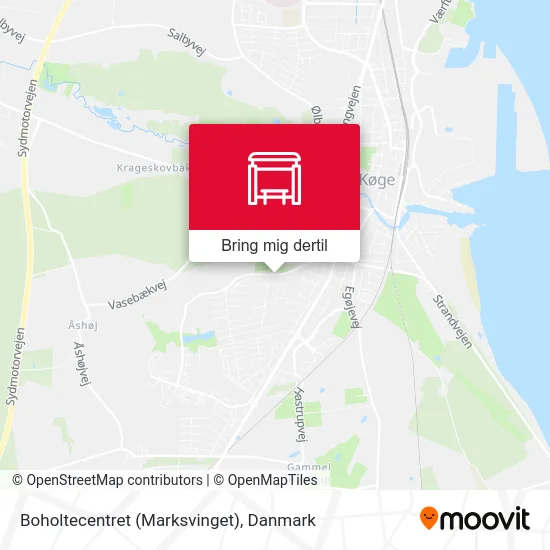 Boholtecentret (Marksvinget) kort
