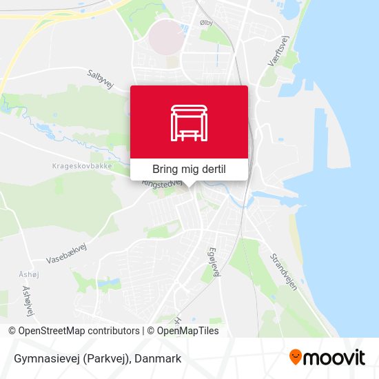 Gymnasievej (Parkvej) kort