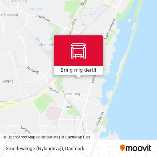 Smedevænge (Nylandsvej) kort