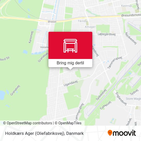 Holdkærs Ager (Oliefabriksvej) kort