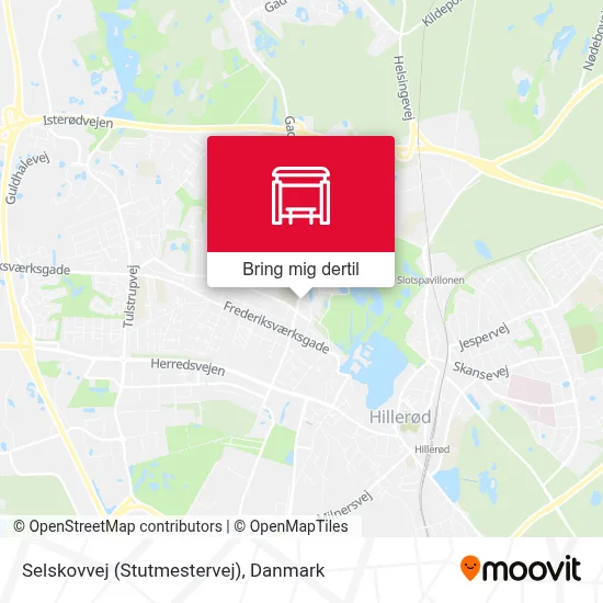 Selskovvej (Stutmestervej) kort