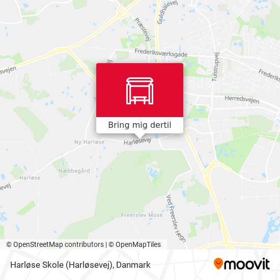 Harløse Skole (Harløsevej) kort