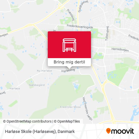 Harløse Skole (Harløsevej) kort