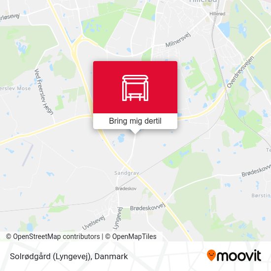 Solrødgård (Lyngevej) kort