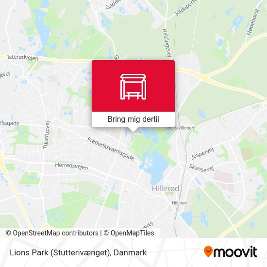 Lions Park (Stutterivænget) kort