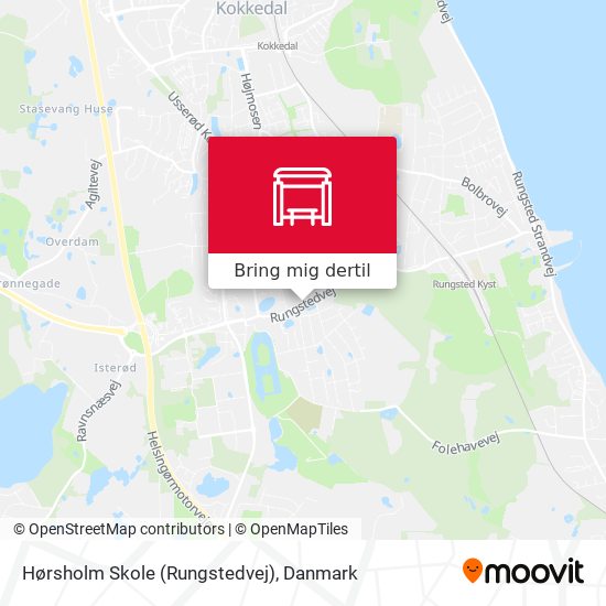 Hørsholm Skole (Rungstedvej) kort