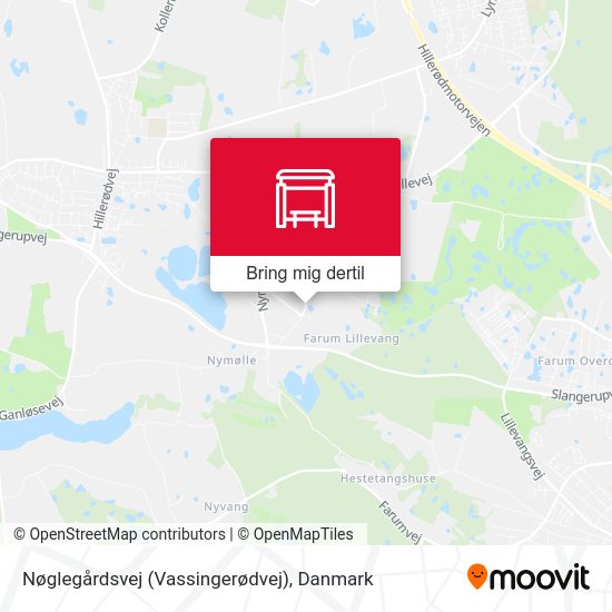 Nøglegårdsvej (Vassingerødvej) kort