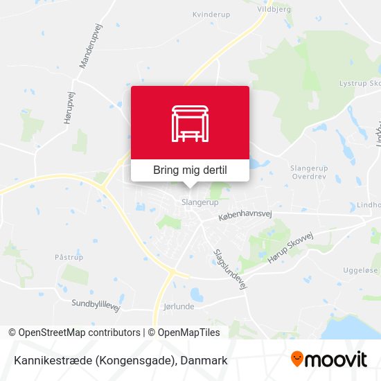Kannikestræde (Kongensgade) kort