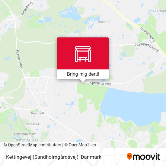 Kettingevej (Sandholmgårdsvej) kort