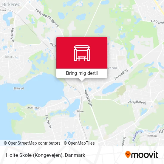 Holte Skole (Kongevejen) kort