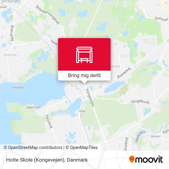 Holte Skole (Kongevejen) kort