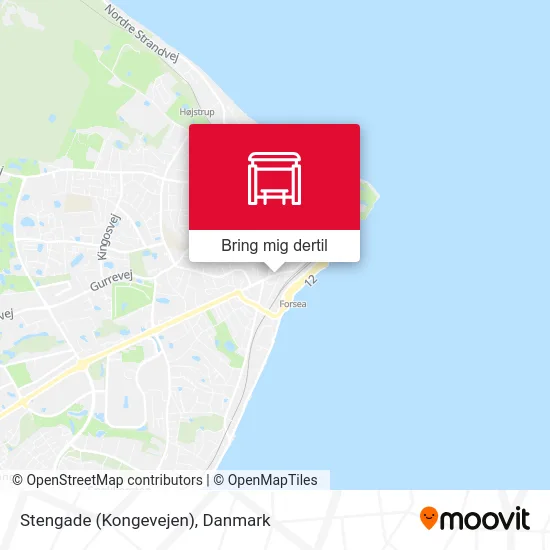 Stengade (Kongevejen) kort