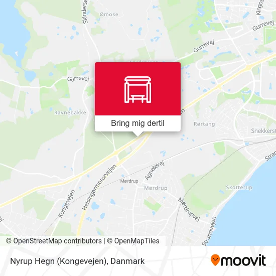 Nyrup Hegn (Kongevejen) kort