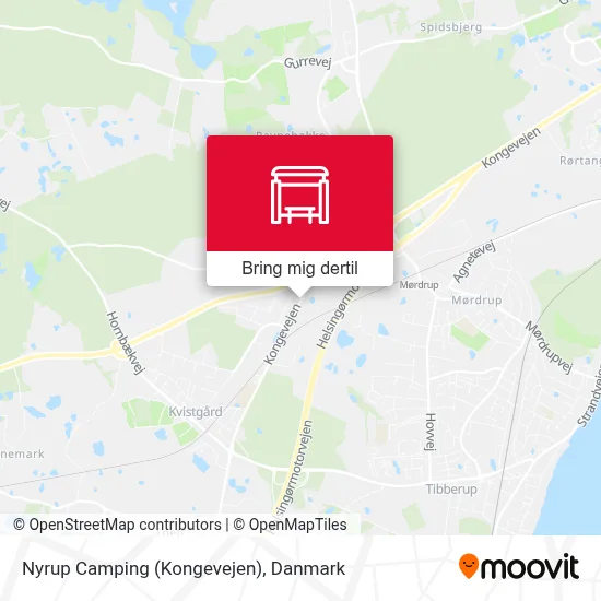 Nyrup Camping (Kongevejen) kort