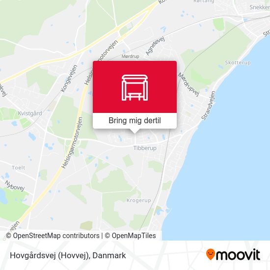 Hovgårdsvej (Hovvej) kort