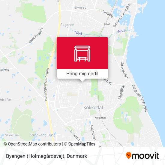 Byengen (Holmegårdsvej) kort