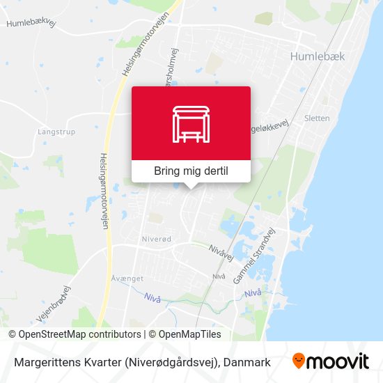 Margerittens Kvarter (Niverødgårdsvej) kort