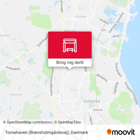 Tornehaven (Brønsholmgårdsvej) kort