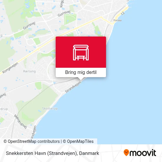 Snekkersten Havn (Strandvejen) kort