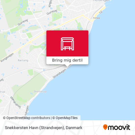 Snekkersten Havn (Strandvejen) kort