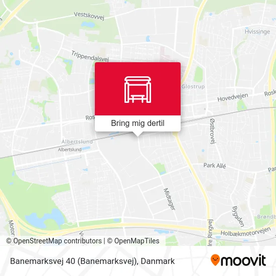 Banemarksvej 40 kort