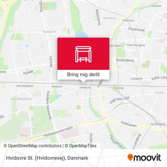 Hvidovre St. (Hvidovrevej) kort
