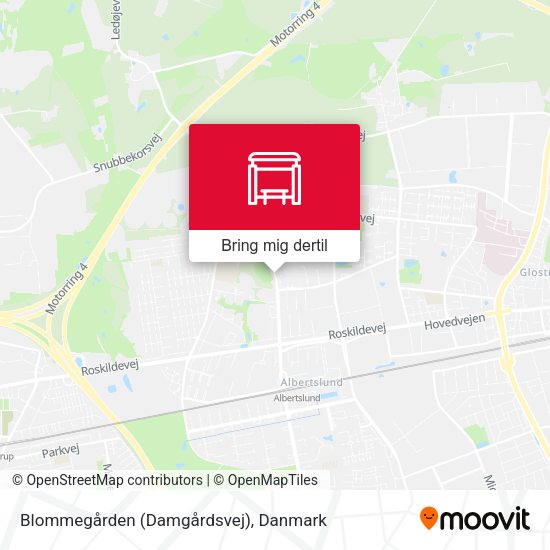 Blommegården (Damgårdsvej) kort