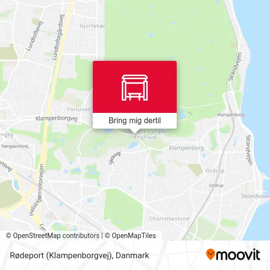 Rødeport (Klampenborgvej) kort