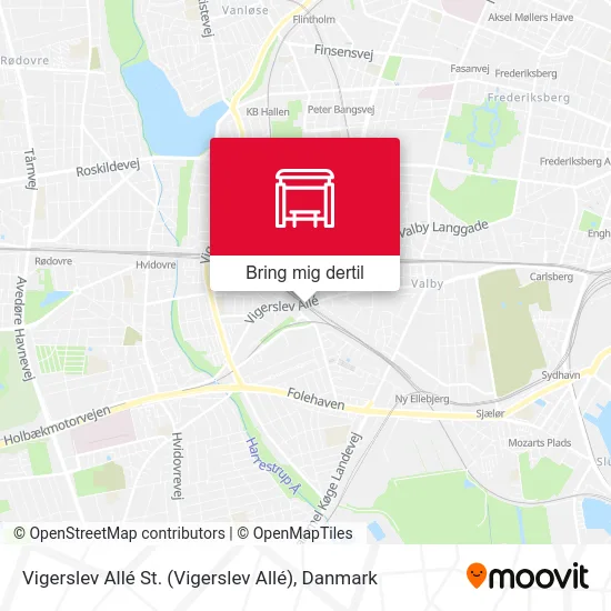 Vigerslev Allé St. kort