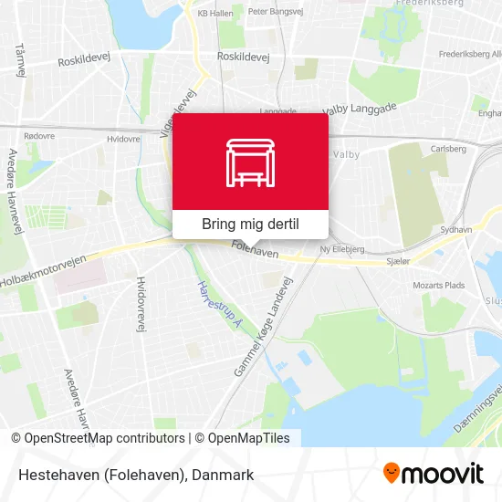 Hestehaven (Folehaven) kort