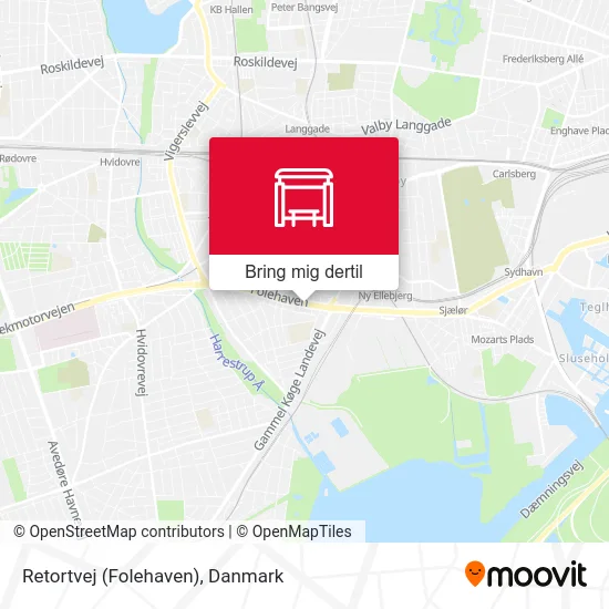 Retortvej (Folehaven) kort