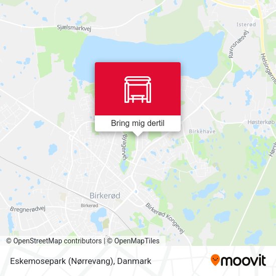 Eskemosepark (Nørrevang) kort