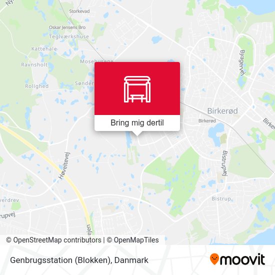 Genbrugsstation (Blokken) kort