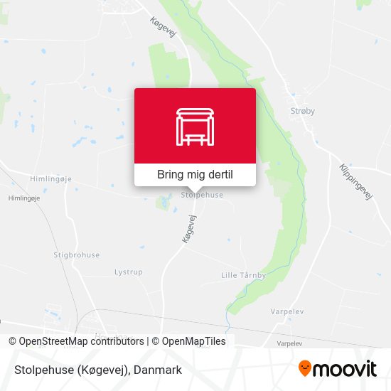 Stolpehuse (Køgevej) kort
