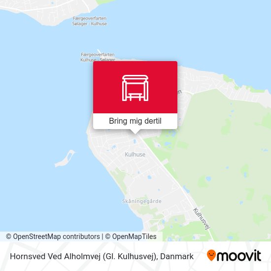 Hornsved Ved Alholmvej (Gl. Kulhusvej) kort