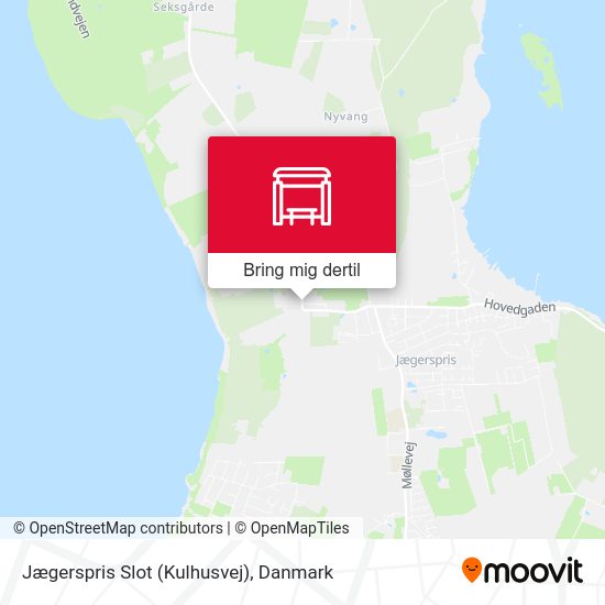 Jægerspris Slot (Kulhusvej) kort