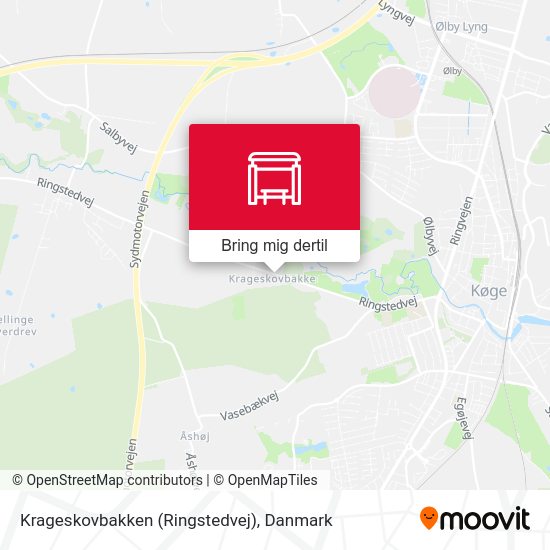 Krageskovbakken (Ringstedvej) kort