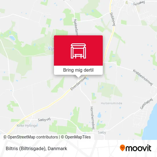 Biltris (Biltrisgade) kort